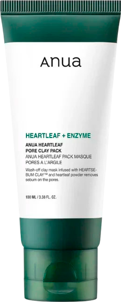 Изображение товара Маска для лица кремовая ANUA Heartleaf Pore Clay Pack (100мл)