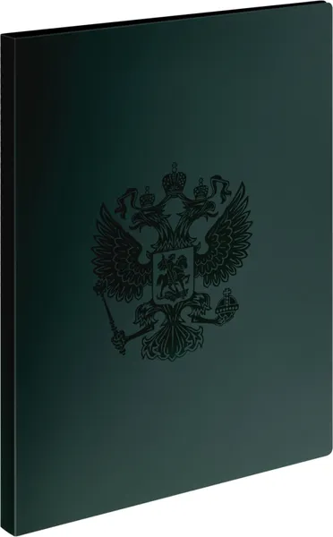 Изображение товара Папка-регистратор Стамм Герб А4 / ММ-32153 (изумруд)