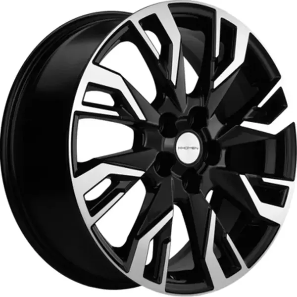 Изображение товара Литой диск Khomen KHW1809 Geely Coolray 18x7" 5x114.3мм DIA 54.1мм ET 53мм (Black FP)