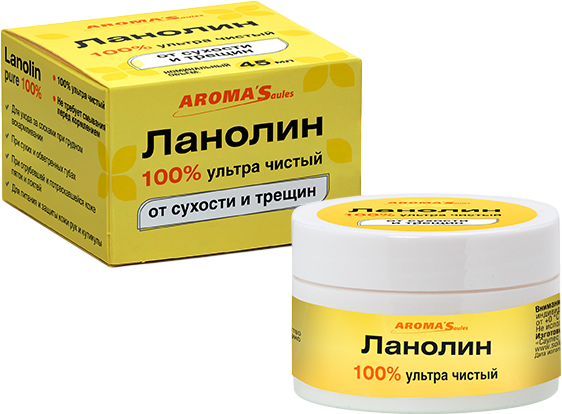 Средство для ухода за сосками Aroma Saules Ланолин косметический (45мл) — фото 6