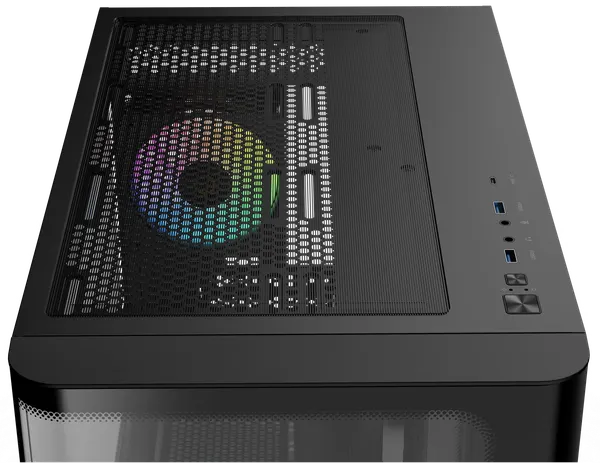 Изображение товара Корпус для компьютера Ocypus Iota C70 BK Curve ARGB Digital / Iota-C70-BKD400CD-GL