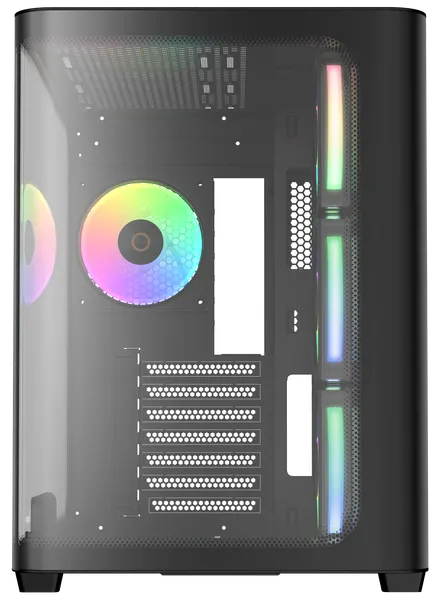 Изображение товара Корпус для компьютера Ocypus Iota C70 BK Curve ARGB Digital / Iota-C70-BKD400CD-GL