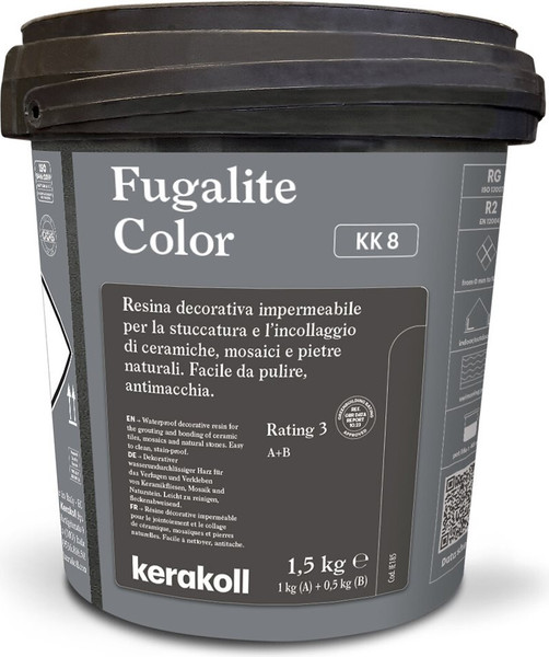 Изображение товара Фуга эпоксидная Kerakoll Fugalite Color КК8 / K0003A (1.5кг)
