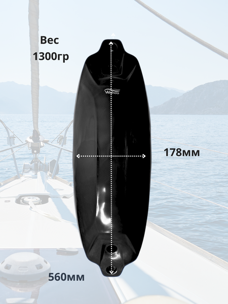 Изображение товара Кранец Wahoo AND13-178x560 (черный)