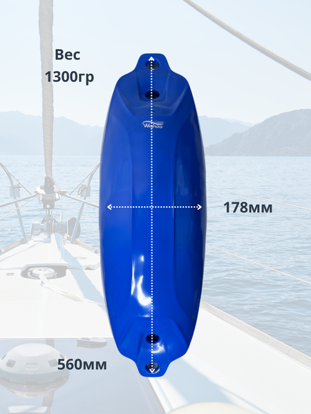 Изображение товара Кранец Wahoo AND13-178x560 (синий)