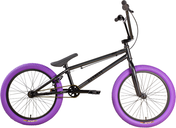 Изображение товара Велосипед STARK Madness BMX 4 2025 (серо-фиолетовый/черный/фиолетовый, разобранный, в коробке)