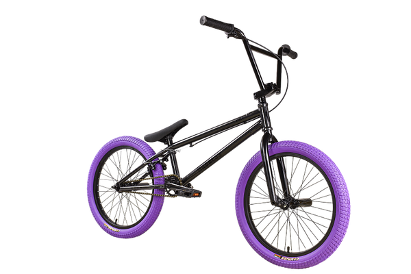 Изображение товара Велосипед STARK Madness BMX 4 2025 (серо-фиолетовый/черный/фиолетовый, разобранный, в коробке)