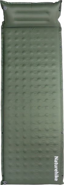 Изображение товара Туристический коврик Naturehike D CNK2550WS025 (хаки, с чехлом и подушкой)
