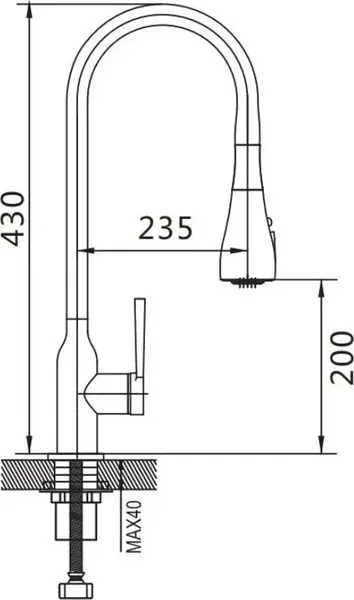 Изображение товара Смеситель Shevanik S163