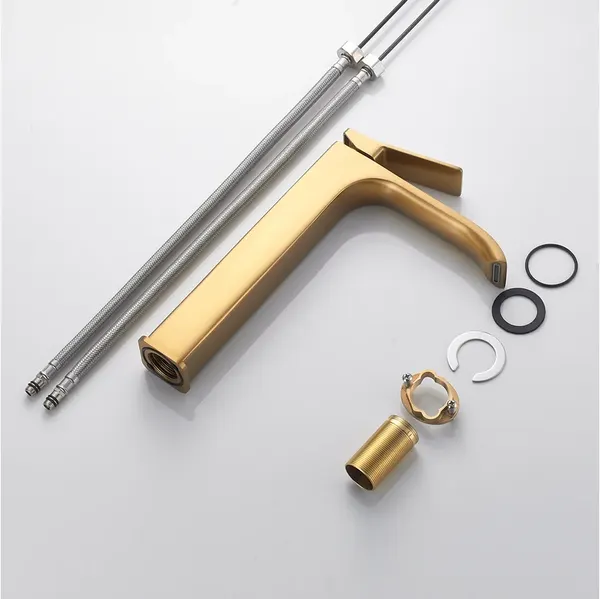 Изображение товара Смеситель Shevanik S4011G (золотой сатин)