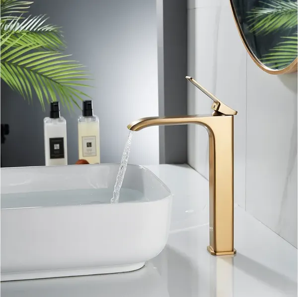 Изображение товара Смеситель Shevanik S4011G (золотой сатин)