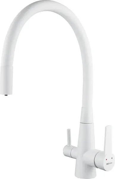 Изображение товара Смеситель Shevanik S668C (белый)