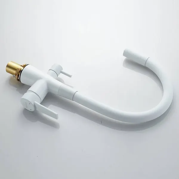 Изображение товара Смеситель Shevanik S668C (белый)