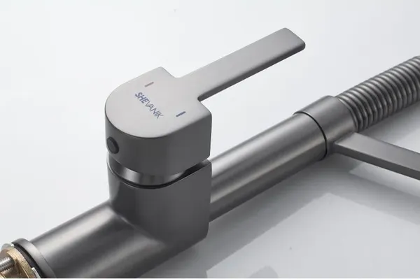 Изображение товара Смеситель Shevanik S963T (оружейная сталь)