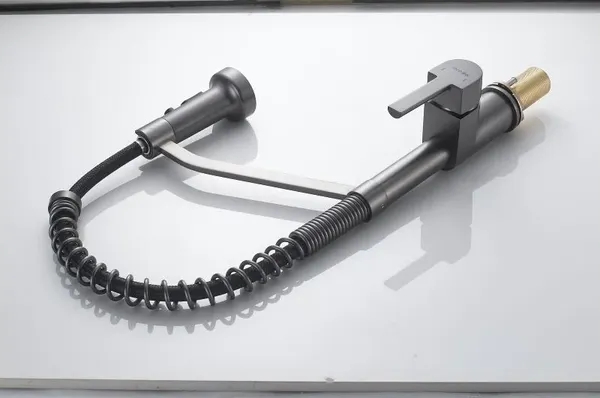 Изображение товара Смеситель Shevanik S963T (оружейная сталь)