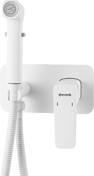 Изображение товара Гигиенический душ со смесителем Shevanik S9905C (белый)