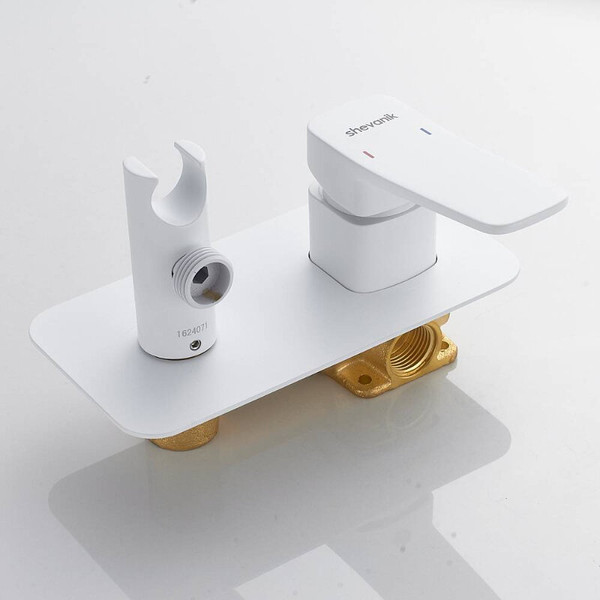 Изображение товара Гигиенический душ со смесителем Shevanik S9905C (белый)