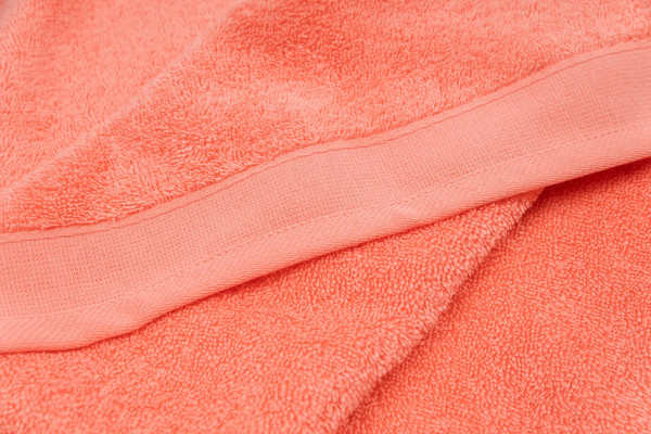 Изображение товара Полотенце Lilia Бордюр Махровое 50x100 470г (коралл)