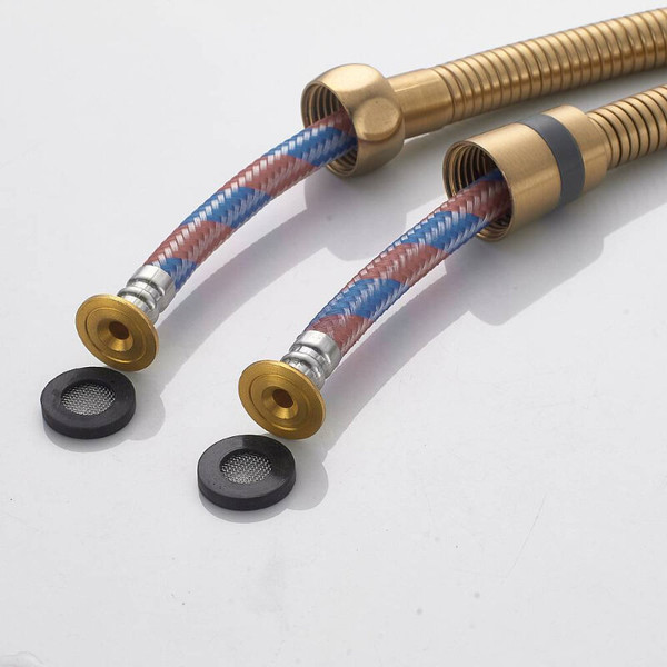 Изображение товара Гигиенический душ со смесителем Shevanik S9905G (золотой)