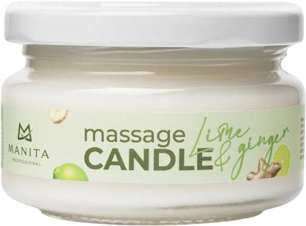 Изображение товара Свеча Manita Professional Массажная Lime&Ginger (100мл)