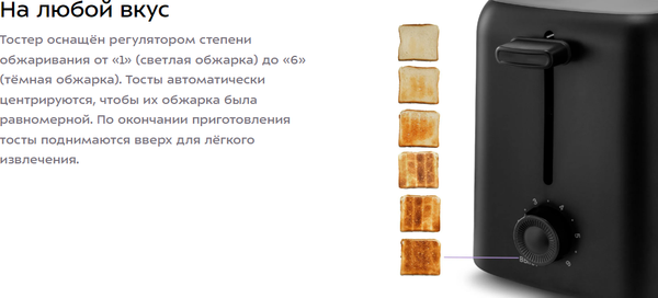 Изображение товара Тостер Kitfort КТ-9977