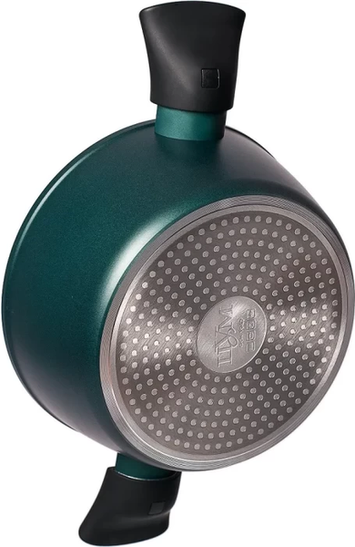 Изображение товара Кастрюля ЦУМ 1947 С крышкой 26x11 (изумрудный)