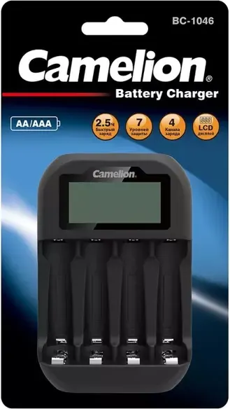 Изображение товара Зарядное устройство для аккумуляторов Camelion BC-1046 / 15040