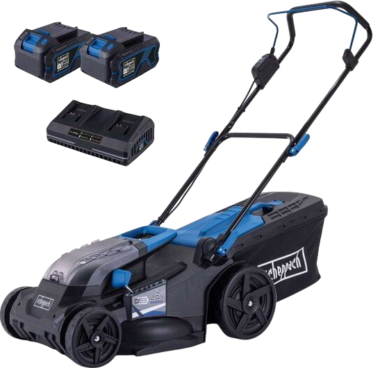 Изображение товара Газонокосилка аккумуляторная Scheppach BC-MP430-X