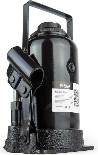 Изображение товара Бутылочный домкрат БелАК БАК.00049