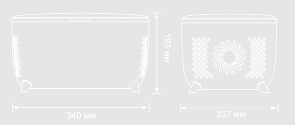 Изображение товара Холодильник для косметики Meyvel MB-06C3W