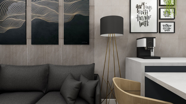 Изображение товара Плитка Керамин Eurotile Kamau Beige Mat рельеф. (600x300)