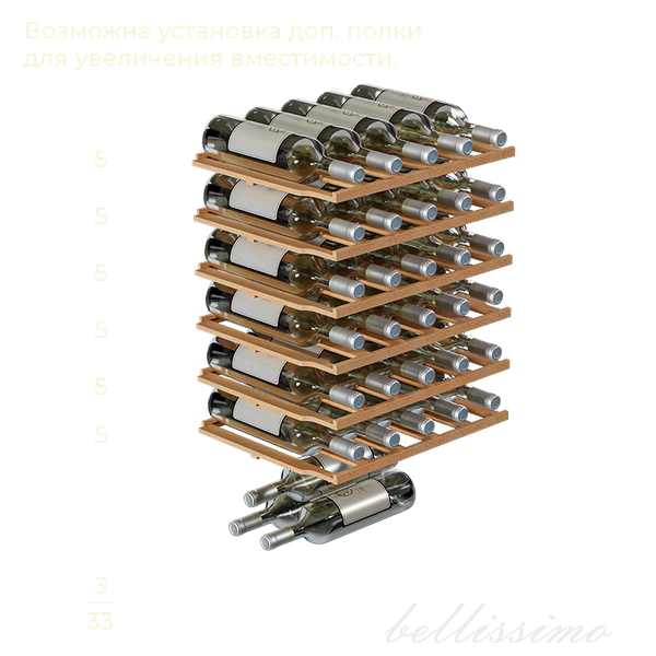 Изображение товара Винный шкаф Meyvel MV33-KBF1