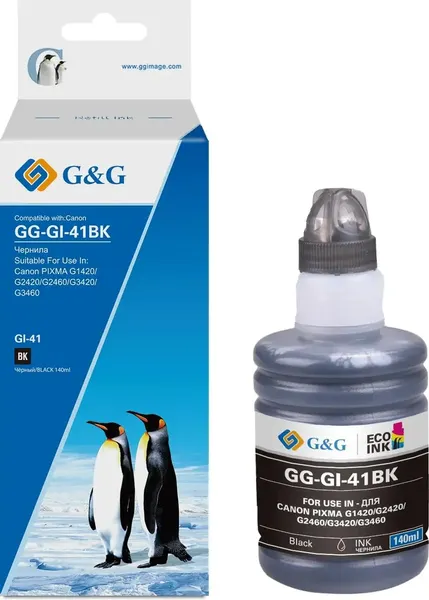 Изображение товара Контейнер с чернилами G&G GG-GI-41BK