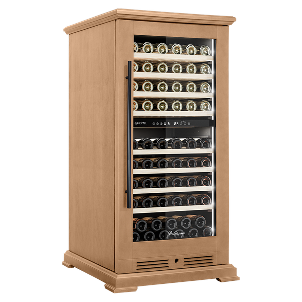Изображение товара Винный шкаф Meyvel MV99PRO-KBT2 (натуральный бук)