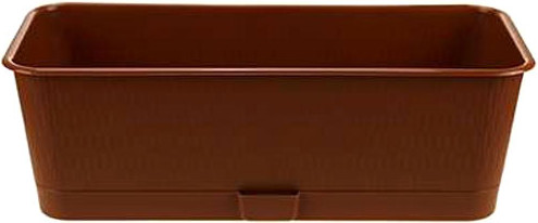 Изображение товара Кашпо 5 Plast Прованс Балконный ящик (9.5л, терракотовый, с подставкой)