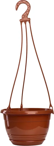 Изображение товара Кашпо 5 Plast Глория подвесной D25 (4.2л, терракотовый)