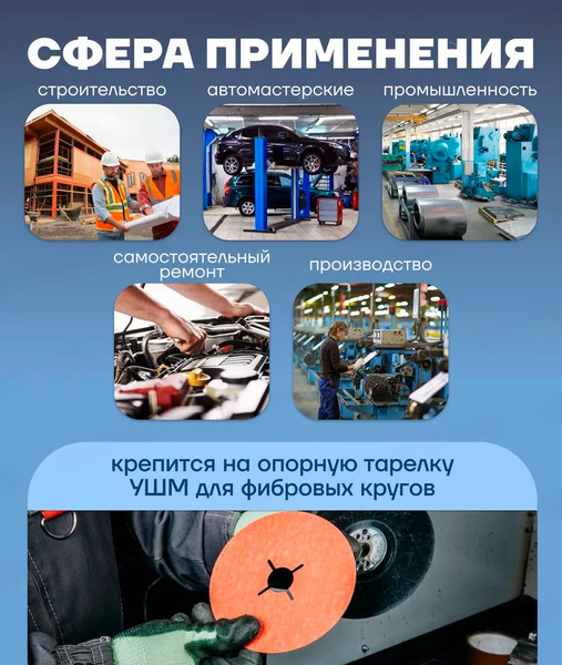 Изображение товара Шлифовальный круг Forsage F-BD6120D (49514)