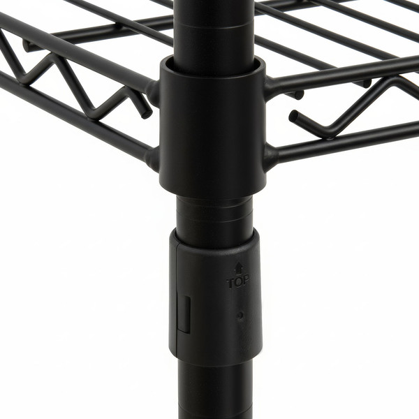 Изображение товара Стеллаж металлический Стелла-техник СРС6035180П5В (черный)