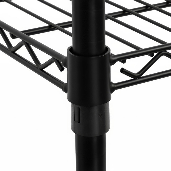 Изображение товара Стеллаж металлический Стелла-техник СРС6035180П5В (черный)