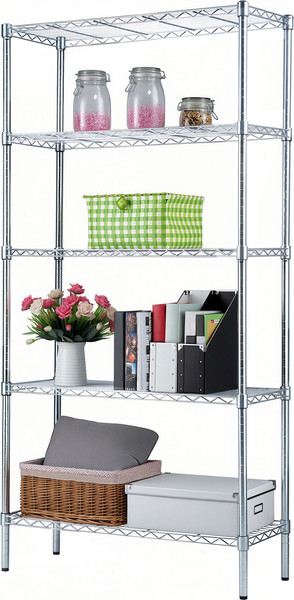 Изображение товара Стеллаж металлический Стелла-техник СРС9035180П5Х (хром)