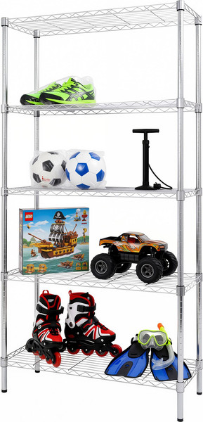 Изображение товара Стеллаж металлический Стелла-техник СРС9035180П5Х (хром)