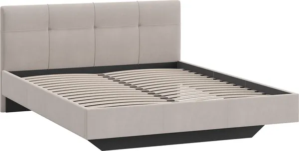 Изображение товара Двуспальная кровать ТриЯ Элис с мягкой обивкой Тип 1 160x200 Исп.2 (велюр ultra cashmere)