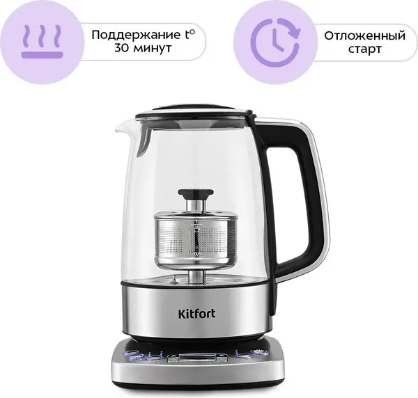 Изображение товара Электрочайник Kitfort КТ-8717