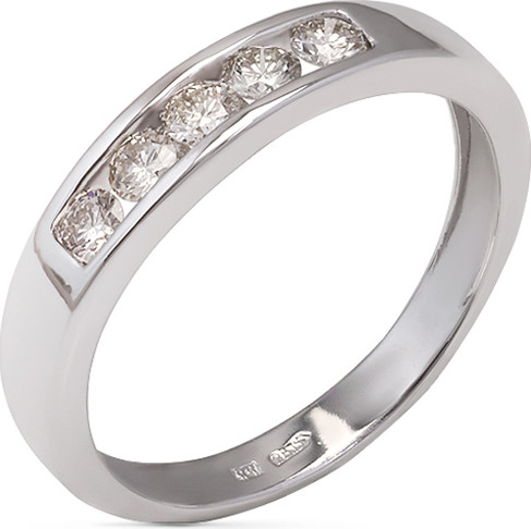 Изображение товара Кольцо из белого золота Кристалл C900700226773 (р.19.5, с бриллиантами)