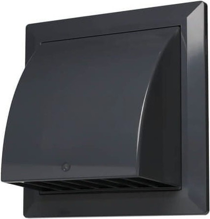 Изображение товара Решетка вентиляционная Storm KF-1717-F125BL с фланцем и обратным клапаном (170x170)