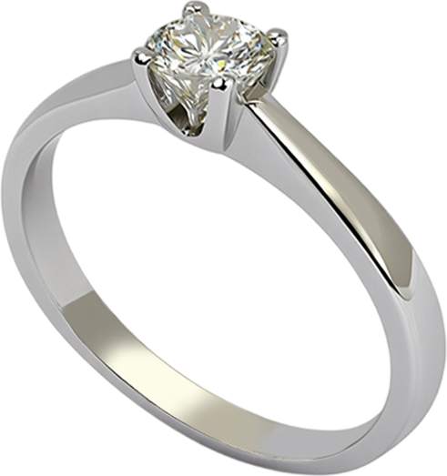 Изображение товара Кольцо из красного золота Кристалл CB33100226773 (р.16, с бриллиантом)