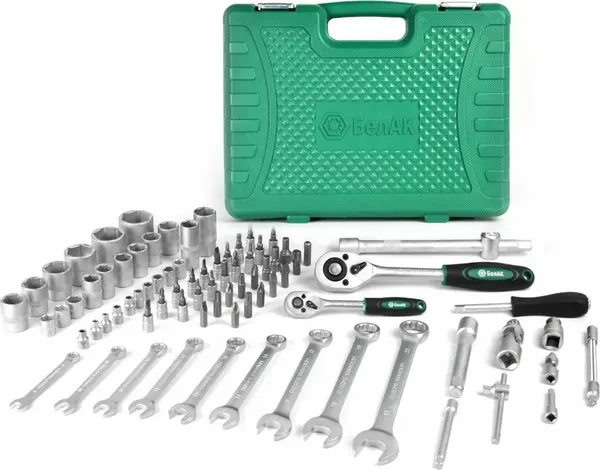 Изображение товара Универсальный набор инструментов БелАК Мастер БАК07006 (82 предмета)