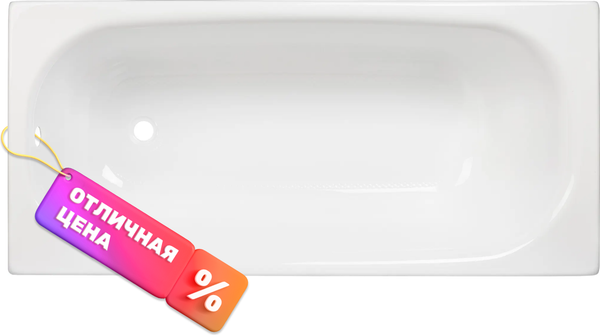 Изображение товара Ванна акриловая Saniteco SNT Alvo 150х70 (с ножками)