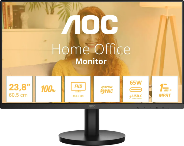 Изображение товара Монитор AOC 24B3CA2 (черный)