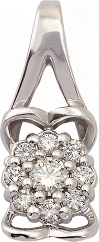 Изображение товара Подвеска из белого золота Кристалл CB46500226773 (с бриллиантами)